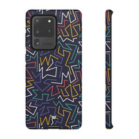 ZIGZAG NIGHT | Tough Phone Case