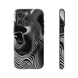 ABSTRACT ZEBRA STRIPES | Tough Phone Case