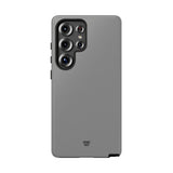 SOLID GRAY | Tough Phone Case