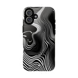 ABSTRACT ZEBRA STRIPES | Tough Phone Case