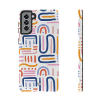 MEMPHIS BOLD LINES | Tough Phone Case
