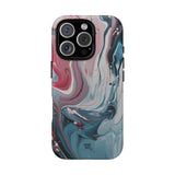 BLUE PASTEL SWIRL | Tough Phone Case