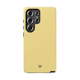 MUTED YELLOW SOLID | Tough Phone Case