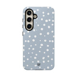 BLUE HAZE DOTS | Tough Phone Case