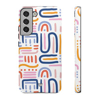 MEMPHIS BOLD LINES | Tough Phone Case