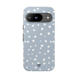 BLUE HAZE DOTS | Tough Phone Case