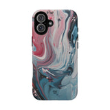 BLUE PASTEL SWIRL | Tough Phone Case