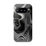 ABSTRACT ZEBRA STRIPES | Tough Phone Case