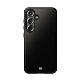 JET BLACK | Tough Phone Case