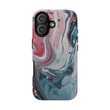 BLUE PASTEL SWIRL | Tough Phone Case