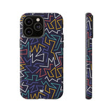 ZIGZAG NIGHT | Tough Phone Case