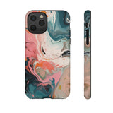 PASTEL PAINT SWIRL | Tough Phone Case