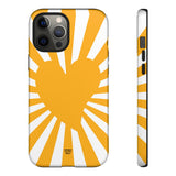 HEART SUN RAYS | Tough Phone Case