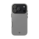 SOLID GRAY | Tough Phone Case