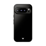 JET BLACK | Tough Phone Case