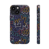 ZIGZAG NIGHT | Tough Phone Case