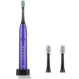 Sonic Electric Toothbrush For Adults Magnetic Charging Waterproof IPX7 Replacement Heads Set