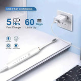 Sonic Electric Toothbrush with 6 Modes and Smart Timer