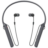 Sony - C400 Wireless Behind-Neck in Ear Headphone - Black (Refurbished)
