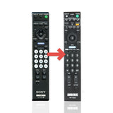 Anderic Substitute For Sony RM-YD025 TV Remote Control - RMYD025 [RRYD023]