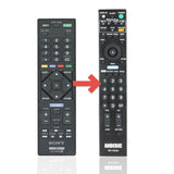 Anderic Substitute For Sony RM-YD092 TV Remote Control - RMYD092 [RRYD023]