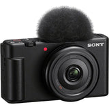 Sony ZV-1F Vlog Camera for Content Creators and Vloggers Black  (Refurbished)