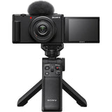 Sony ZV-1F Vlog Camera for Content Creators and Vloggers Black  (Refurbished)