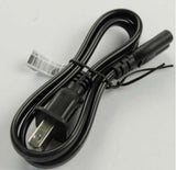 Sony 184642513 TV Power Cable | 5FT 2-Prong to C7 Figure-8 Non-Polarized Cord - 1-846-425-13