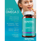 Sovital Ultra Omega 3 Heart & Brain Support 60 Softgels