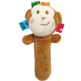Sozzy Toys Monkey Squeaker & Rattle Toy for Babies