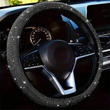 Sparkling Diamond Steering Wheel Cover