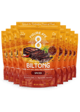Spiced Grass Fed & Finished Beef Biltong