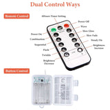Spider Web Light with Hairy Spider 70LED Battery Powered Remote Control 8 Lighting Modes