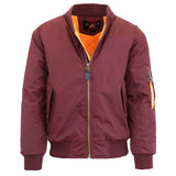 Spire by Galaxy Men's Heavyweight MA-1 Bomber Jacket