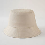 Spring and summer new fisherman hat simple solid color Korean version sun hat foldable men and women can wear basin hat