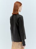 Sportmax Women Nappa Leather Jacket