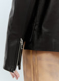 Sportmax Women Nappa Leather Jacket