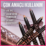 Maybelline Color Tattoo: Long-Lasting Cream Eyeshadow - Waterproof, Smudge-Proof, Intense Color - Gel Eye Shadow