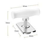 Stainless Steel Capping Device with Handle Bottle Cap Opening Tool