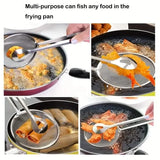 Stainless Steel Kitchen Strainer Tongs - High-Temperature Resistant
