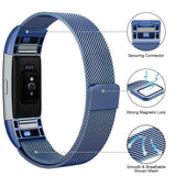 Stainless Steel Mesh Milanese Loop Band for Fitbit Charge 2