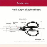Stainless Steel Multifunctional Kitchen Scissors