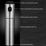 Stainless Steel Sprayer Dispenser, Dressing Spray Grilling Olive Oil