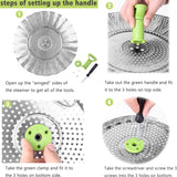 Stainless Steel Vegetable Steamer Basket