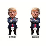 Standing Trump Acrylic Ornament Christmas Tree Hanging Decor