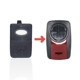 Anderic Substitute for Stanley 310MCD21V EMPEROR Garage Door Opener Remote Control [375UT-2button]