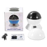 Star Moon LED Projector Lamp Kids Night Light