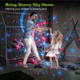 Star Moon LED Projector Lamp Kids Night Light