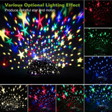 Star Moon LED Projector Lamp Kids Night Light