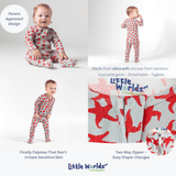 Starfish Bamboo Footie